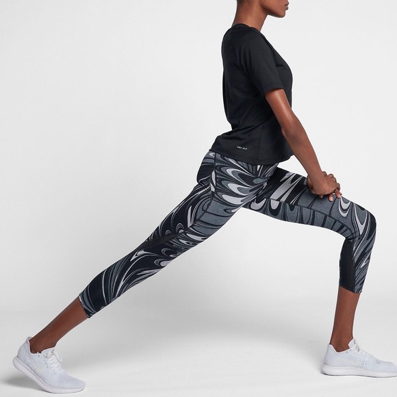 Nike Pants - NWTNike marble epic lux tights!